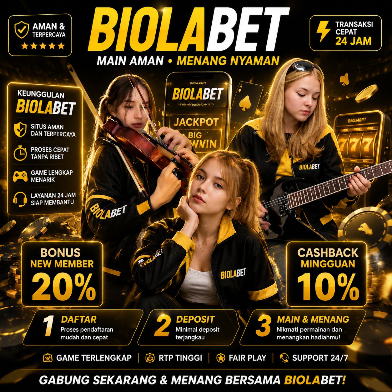 BIOLABET Saran Game Online Tergokil